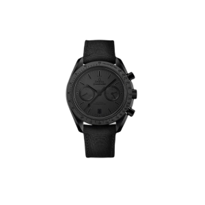 Omega Dark Side of the Moon Co-Axial Chronometer Chronograph Speedmaster in Black - Master Copy