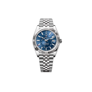 Rolex Sky-Dweller Stainless Steel Blue Dial Jubilee - Master Copy
