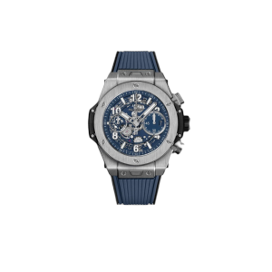 Hublot Watch Big Bang Blue Rubber Strap 44mm - Master Copy